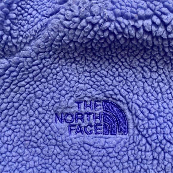 The North Face sz. 14/16 reversible fleece hooded jacket.l - Picture 3 of 12